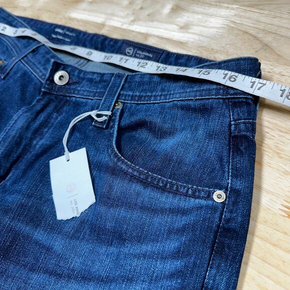 AG Adriano Goldschmied NWT Owen Athletic Fit Jeans Men's 33x34 Evening Blue - Picture 9 of 11